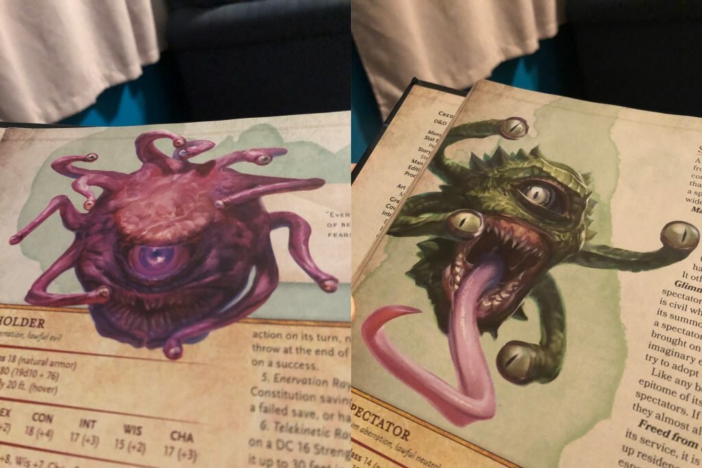 beholder stats monster manual